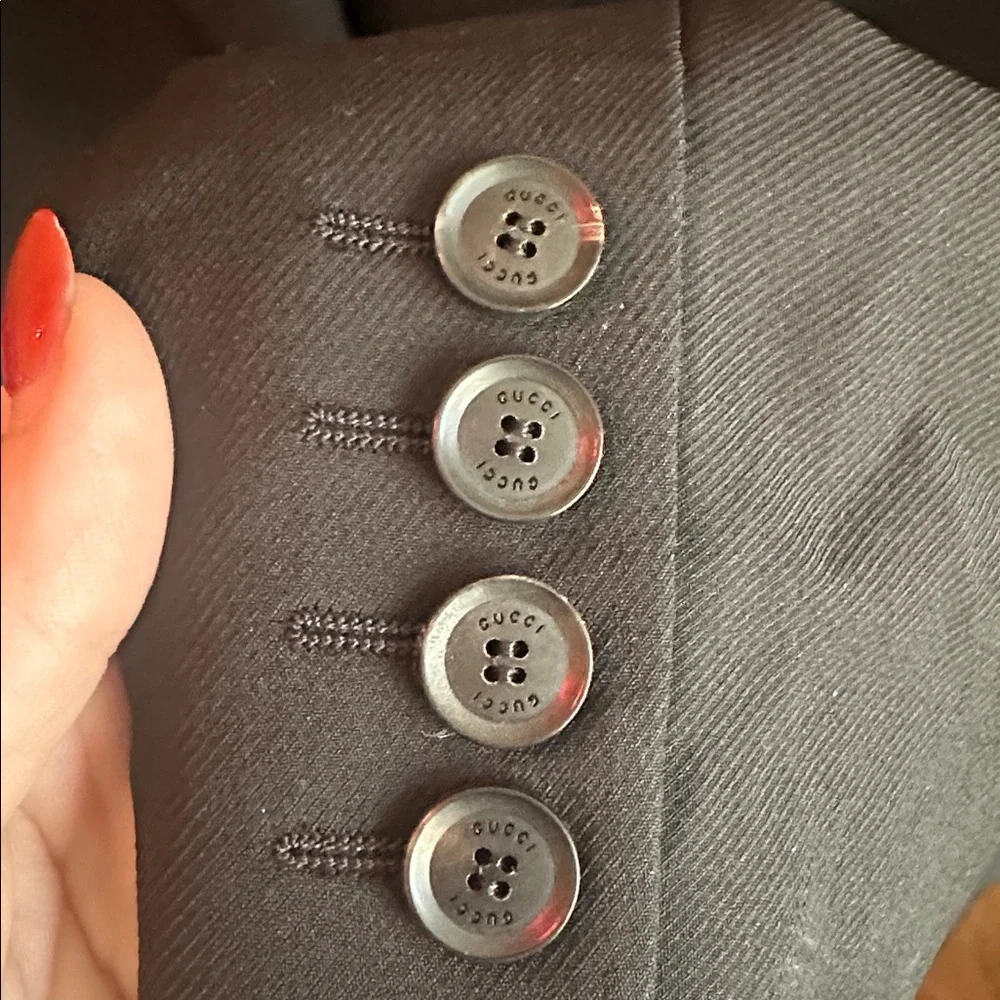 Gucci Uniform Black Women's Blazer‎ - Picture 3 of 5